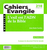 9782204157476, cahiers évangile 210, jean-marie carrière