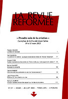 revue réformée 311, création